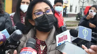 Congresista Katy Ugarte a bandadas opositoras: Si quieren ser presidente, esperen que Castillo culmine su mandato
