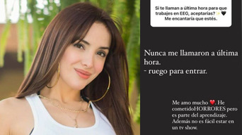 Rosángela Espinoza expresa sus ganas de estar en la nueva temporada de EEG: "Ruego por entrar" / Composición LR - Foto vía Instagram