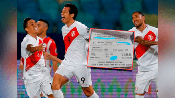 Perú vs. Paraguay: hincha apuesta 2.000 soles a favor de la Blanquirroja. Foto: EFE/captura Facebook