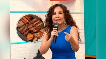 Janet Barboza se pronucia sobre lista de alimentos con exoneración del IGV. Foto: captura América TV/AFP