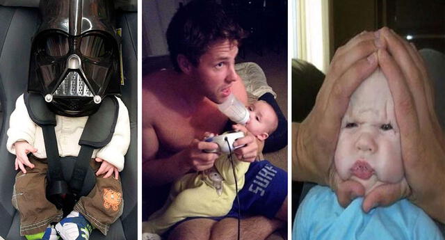 10 fotografías que demuestran que estos papás no han 'madurado'