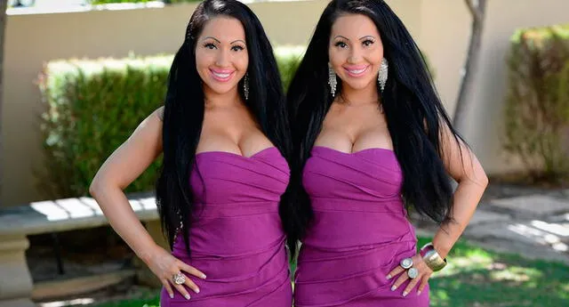 Así lucían Anna y Lucy DeCinque antes de gastar 250 mil dólares en cirugías para ser “idénticas”