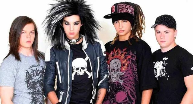 ¿Cuánto han cambiado los integrantes de Tokio Hotel a lo largo de los años?