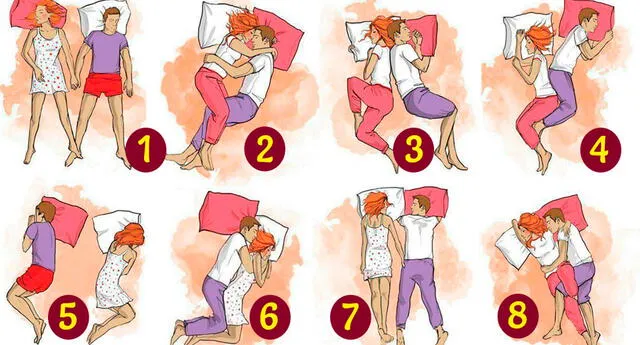 La posición en la que duermes con tu pareja revelaría cómo es su relación amorosa 
