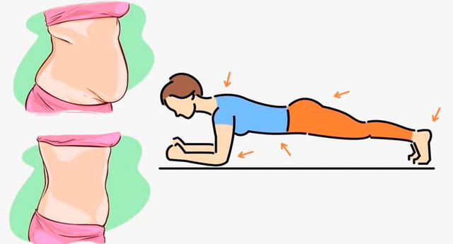 Practica este ejercicio 5 minutos al día durante 1 mes y desaparece la grasa abdominal