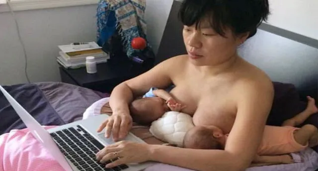 Viral: Mujer enseña que ser madre y trabajar es duro, pero no imposible