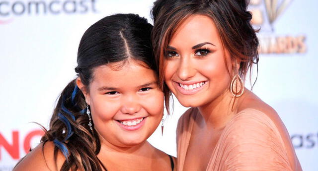 ¿Recuerdas a la hermana menor de Demi Lovato? Así cambió su look a los 14 años