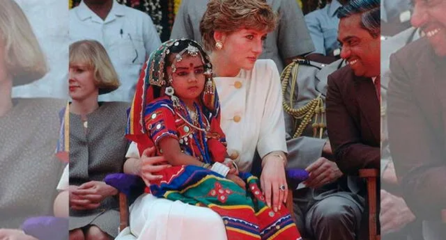 ¿Recuerdas a la “hija” de la India de la Princesa Diana? 