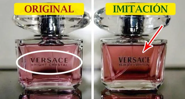 ¿Cómo puedo diferenciar entre un perfume original de una imitación?