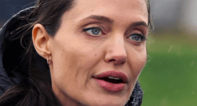 Angelina luce desmejorada desde la separación con Brad Pitt.