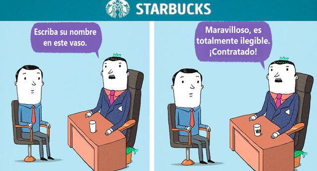 Caricaturista ilustra cómo serían las entrevistas de trabajo en las principales empresas del mundo