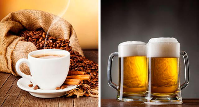 Los beneficios de beber cerveza o café