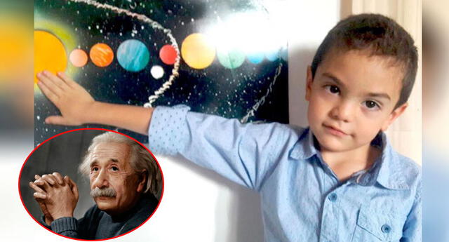 El niño colombiano de 5 años que posee el mismo coeficiente intelectual que Albert Einstein