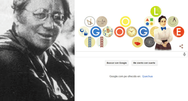 Emmy Noether, la matemática admirada por Einstein y perseguida por Hitler, inspira el 'doodle' de Google.