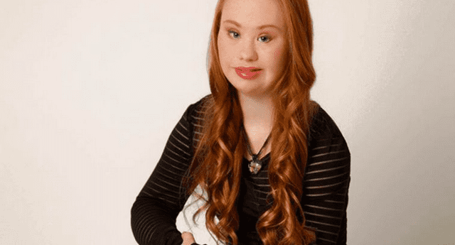 Conoce la historia de Madeline Stuart, quien sería la primera modelo con síndrome de down.