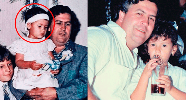 La hija de Pablo Escobar reapareció, tras la muerte de su padre su vida ...
