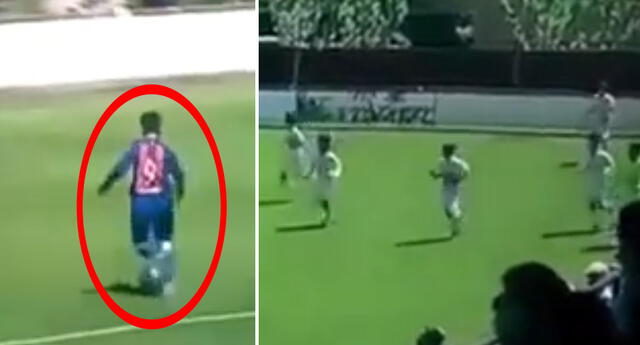  Un juvenil del Barcelona ‘anotó’ un polémico gol contra el Real Madrid y así reaccionaron los culé