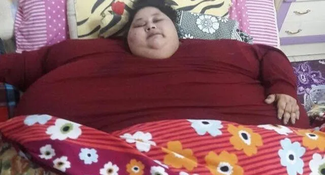 La apodaron ‘la mujer más obesa del mundo’, pero esta era la verdad detrás de su estado
