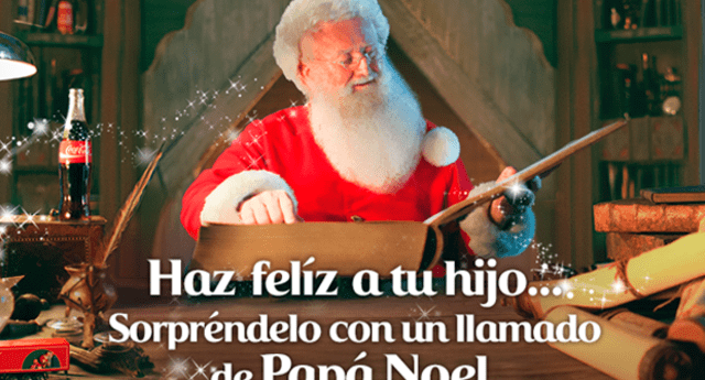 Papá Noel de Coca Cola.