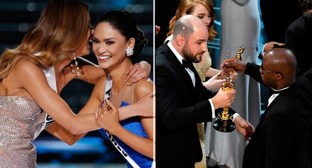 5 grandes errores en entrega de premios, además de los Oscar 2017