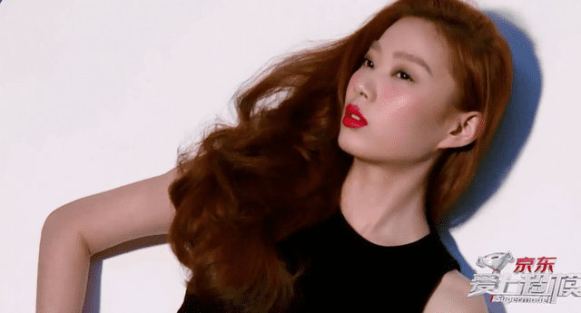 Dong Lei se hizo famosa tras aparecer en el concurso de Supermodelos