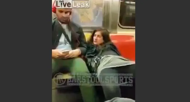 Un hombre sufre acoso en metro de Nueva York