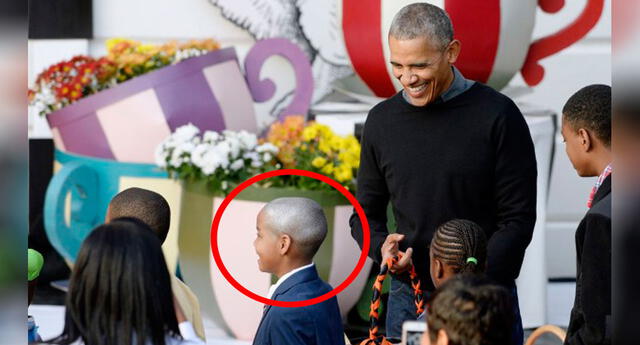 La increíble reacción de Barack Obama al descubrir a un niño disfrazado de él