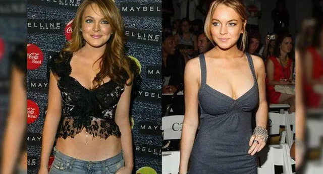 El antes y después de las famosas que se operaron los senos