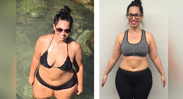 Perdió 13 kilos en 3 meses haciendo un simple cambio, este es su radical cambio 