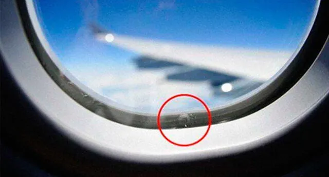 ¿Para qué sirve el diminuto agujero en las ventanas de un avión? Su razón te sorprenderá