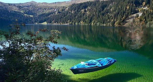 Solo una persona ha logrado sumergirse en este mítico lago.