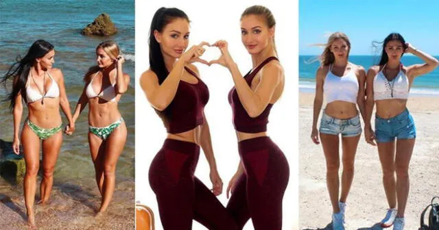 Las hermanas tienen una cuenta en común en Instagram con 20 mil seguidores.