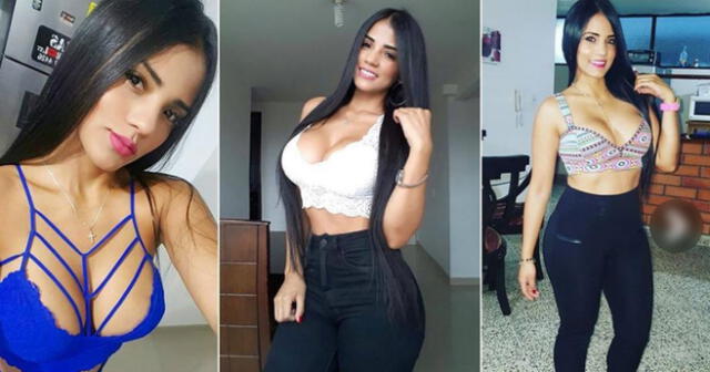 La guapa colombiana tiene miles de seguidores en Instagram.