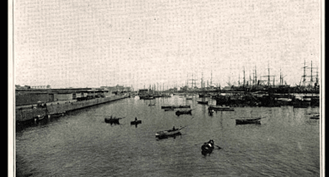 El puerto del callao en 1920