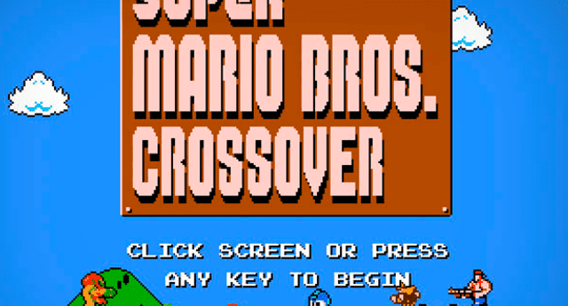 Super Mario Bros 1985.