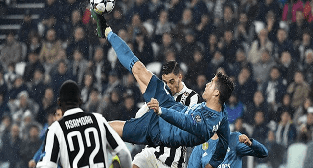 Cristiano Ronaldo volvió a repetir el golazo a la 'chalaca'.