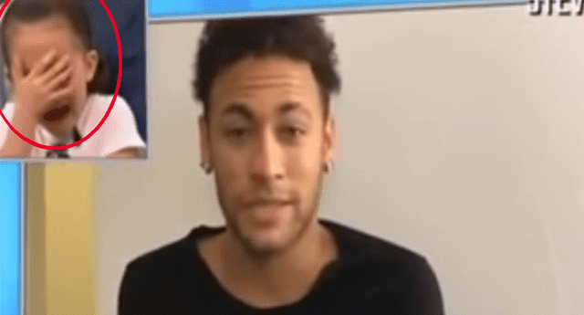 Neymar le mandó un emotivo mensaje. 