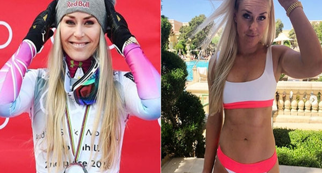 La esquiadora más sexy del mundo preocupó a todos con su 'horrorosa' lesión.