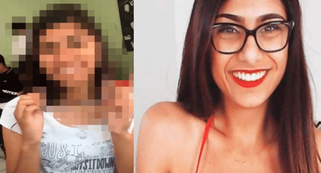 Una estudiante fue grabada por una compañera de clase y ha desatado furor en Facebook por su gran parecido a Mia Khalifa