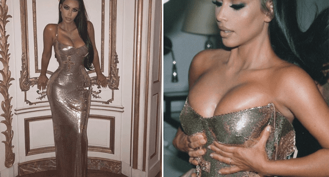 Kim Kardashian volvió a retar a la censura. 
