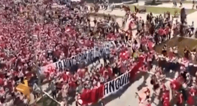 Un video viral muestra la conmovedora caminata de la selección peruana en Rusia horas antes de Perú vs Dinamarca