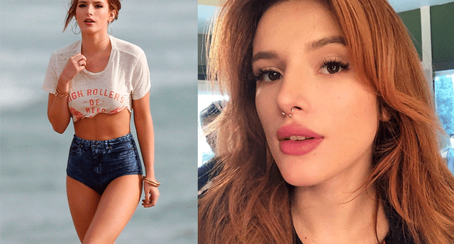 Bella Thorne compartió sexy sesión de fotos en las que dejó ver sus axilas sin depilar