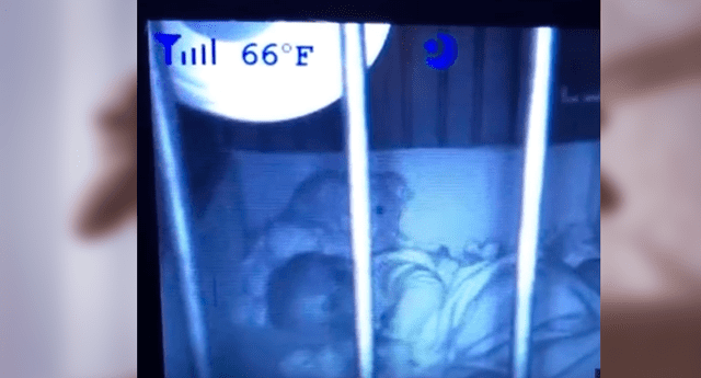 Padres de una bebé grabaron escalofriante escena mientras su hija se encontraba jugando en su cuna