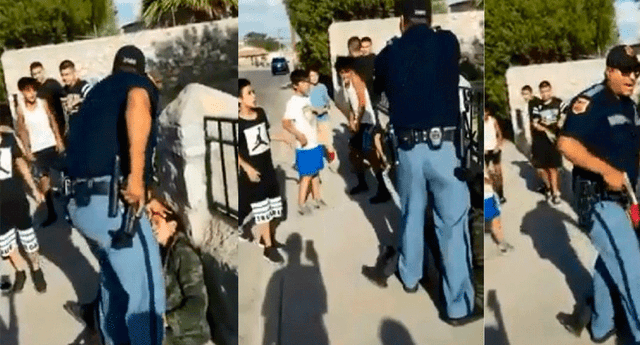 Video de policía estadounidense causó conmoción en el país por mostrar imágenes donde el agente apunta con su arma a varios niños