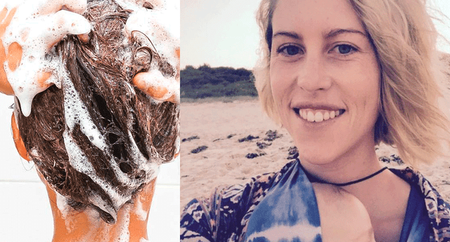La bloguera Virginia Tapp mostró cómo quedó su cabello tras no lavarselo con shampoo por ocho meses