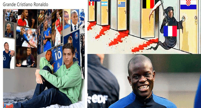 Cristiano Ronaldo, el árbitro Pitana y hasta Dembelé fueron víctimas de los memes.