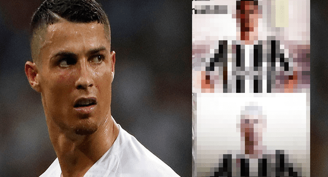 La cara de Cristiano Ronaldo fue un lienzo perfecto para la creación de papel higiénico. 
