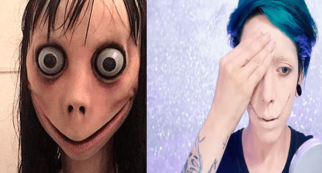 Youtuber compartió tutorial para aprender a maquillarse como Momo, y resultado es viral