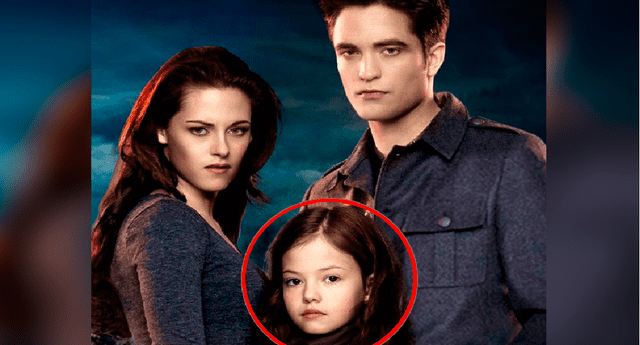 Mira cómo luce 'Renesmee Cullen'.