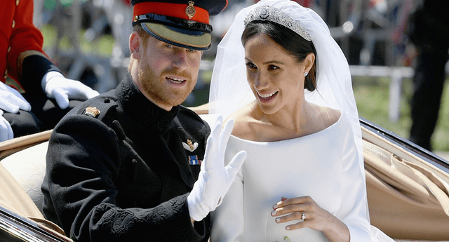 Meghan Markle contó que usó tradición anglosajona en el velo de su vestido de boda con el príncipe Harry